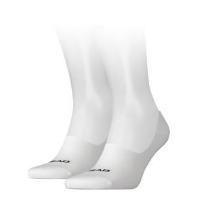   Calzini segreti traspiranti unisex Head footie 2 paia/confezione - informazioni segrete in cotone - bianco - 35-38