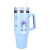 Borraccia termica isolata Stitch blu in acciaio inossidabile da 900 ml