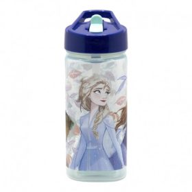   Jégvarázs (Frozen) Prémium keményfalú szívószálas kulacs gyerekeknek - 510ML