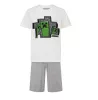 Minecraft Tunnel Trouble gyerek rövid pizsama 6 év / 116 cm
