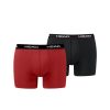 Pánske spodky Head Microfiber - boxerky z mikrovlákna - 2 ks/balenie - červeno-čierne - M