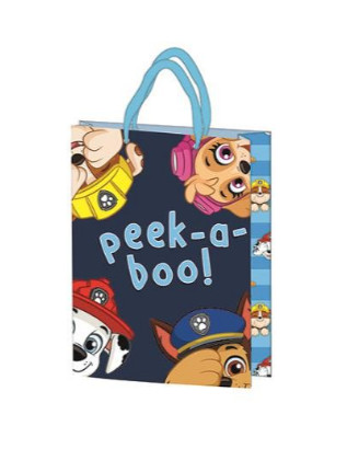 Ajándéktasak 34x26x12cm. 4ass FSC  Paw Patrol Blue