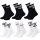 Lotto Baumwoll-Sportsocken – 3 Paar/Pack – Schwarz – 39-42