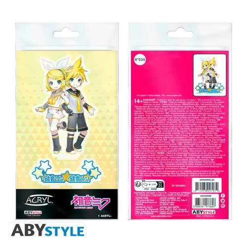 Hatsune Miku akril figura Kagamine Rin & Len