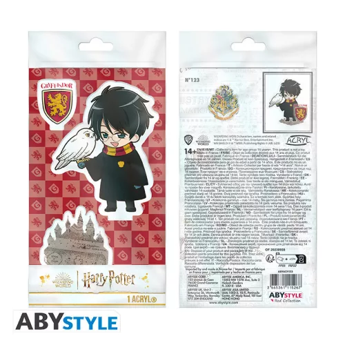 Harry Potter akril figura Harry és Hedvig
