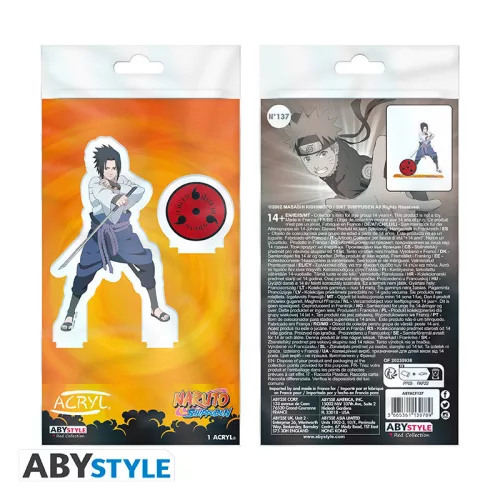 Naruto Shippuden akril figura Sasuke