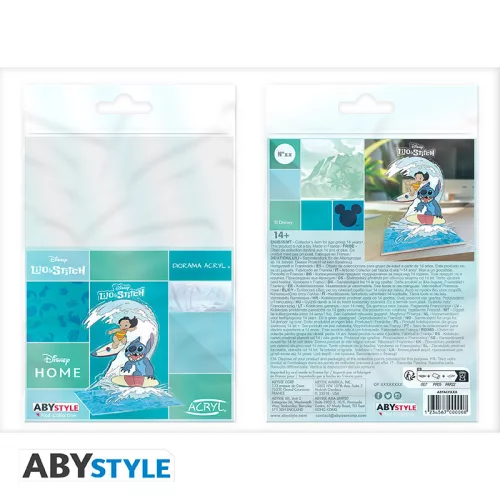 Disney akril dioráma figura Lilo & Stitch