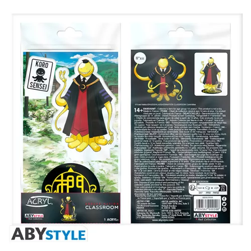 Assassination Classroom akril figura Koro jaune