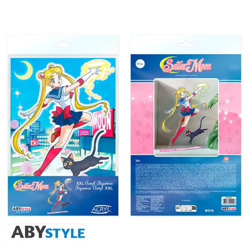 Sailor Moon XXL akril figura & Luna