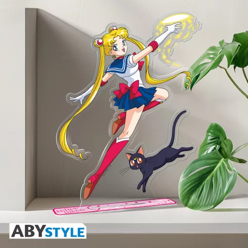 Sailor Moon XXL akril figura & Luna