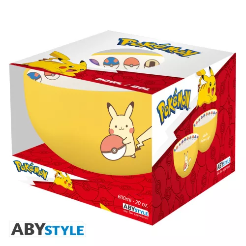 Pokémon - tál - 600 ml - "Pikachu Electric Type"