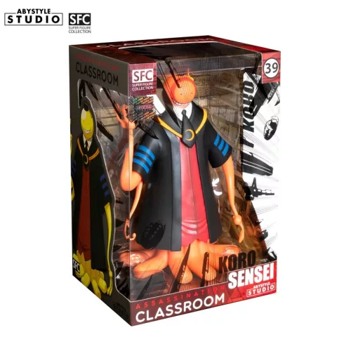 Assassination Classroom gyűjtői figura Koro Sensei narancssárga