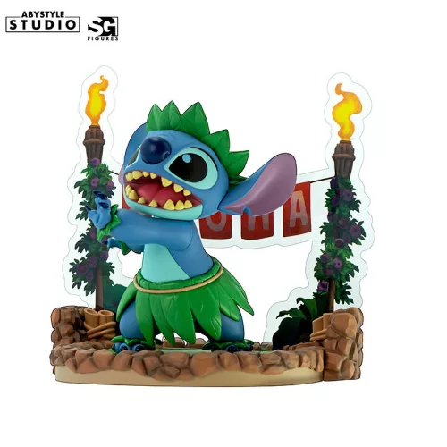 Disney gyűjtői figura Stitch Hula Dance