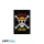 One Piece hűtőmágnes Strawhat Skull