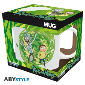 Rick és Morty - bögre - 320 ml - "Portal"