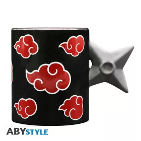 Tazza con manico 3D Naruto Shippuden Shuriken Akatsuki