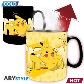 Tazza Pokemon che cambia calore 460 ml Pikachu
