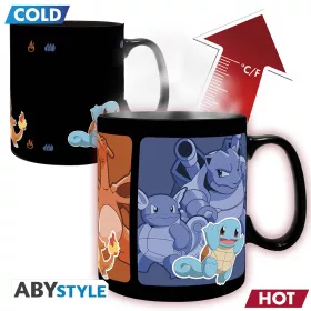 Tazza Pokemon che cambia calore 460 ml Evolve