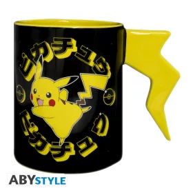 Tazza Pokemon 3D con manico Pikachu fulmine