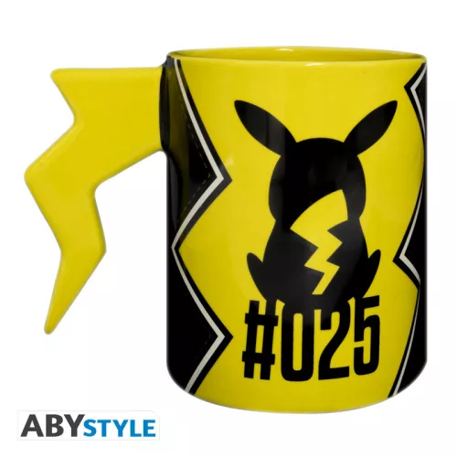 Pokemon 3D-Becher mit Henkel Pikachu Blitz