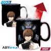 Death Note hőre változó bögre 460 ml Kira & L