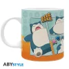 Pokemon-Becher 320 ml Snorlax Comic Strip