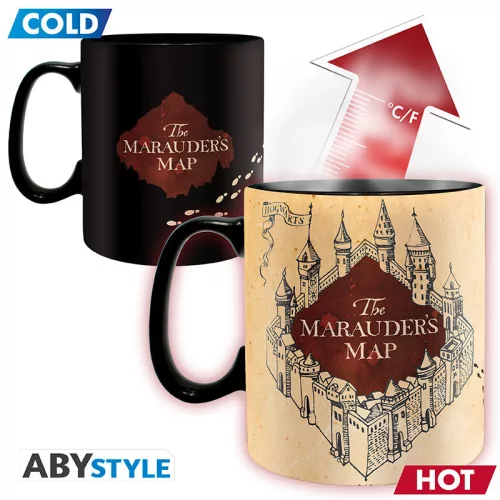 Harry Potter - hőre változó bögre - 460 ml - Marauder