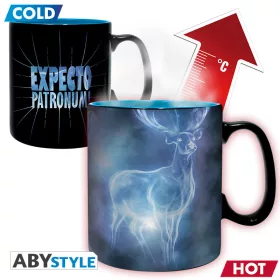 Harry Potter - hőre változó bögre - 460 ml - Patronus