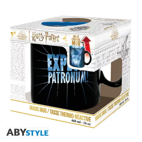 Harry Potter - hőre változó bögre - 460 ml - Patronus