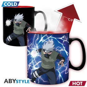   Tazza Naruto Shippuden che cambia calore -460ml- Kakashi/Itachi