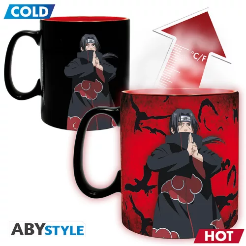 Naruto Shippuden Becher mit Wärmewechsel – 460 ml – Kakashi/Itachi