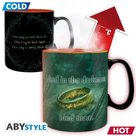 Gyűrűk Ura hőre változó bögre 460 ml Sauron