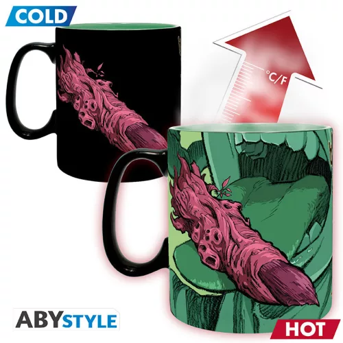 JUJUTSU KAISEN hőre változó bögre 460ml- Itadori&Sukuna