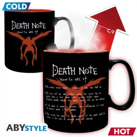 Death Note hőre változó bögre 460ml L & Light