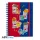 Pokemon Notizbuch A5 Spirale Pikachu, Bulbasaur, Squirtle, Charmander