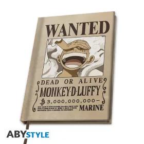 One Piece A5 Jegyzetfüzet voleva Rufy Wano