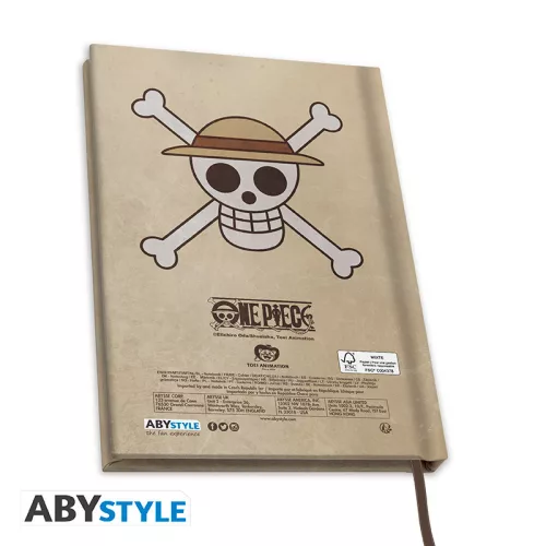 One Piece A5 Jegyzetfüzet Wanted Ruffy Wano