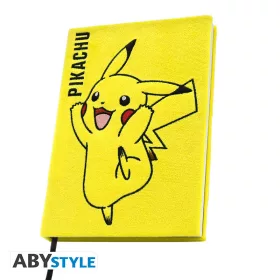   Pokémon - prémium A5 jegyzetfüzet "Plüss Pikachu"