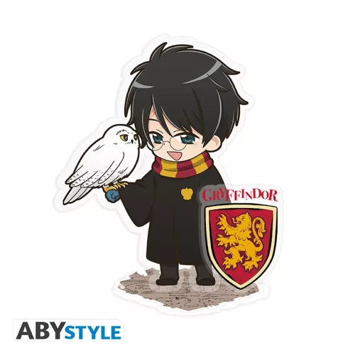 Harry Potter Ajándékcsomag Gyertya + akril figura + Matricák