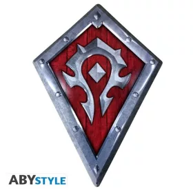 World Of Warcraft Plaque métal Horde Pajzs