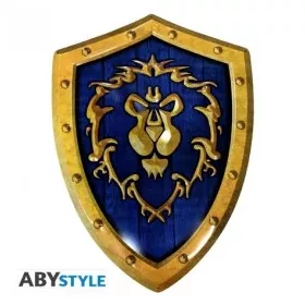 World Of Warcraft Metal plate Alliance Pajzs