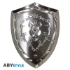 World Of Warcraft Metal plate Alliance Pajzs
