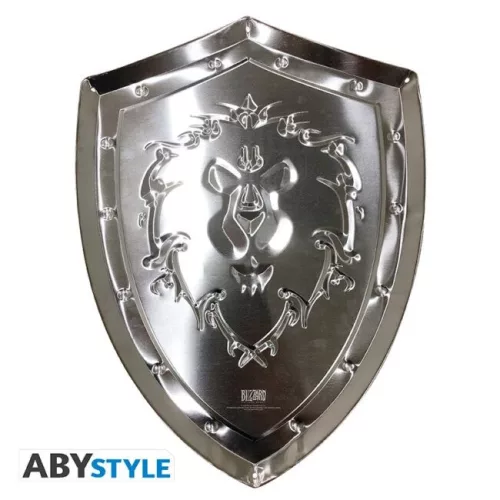 World Of Warcraft Metal plate Alliance Pajzs