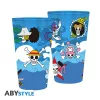 One Piece große 400-ml-Schädelbox aus Glas