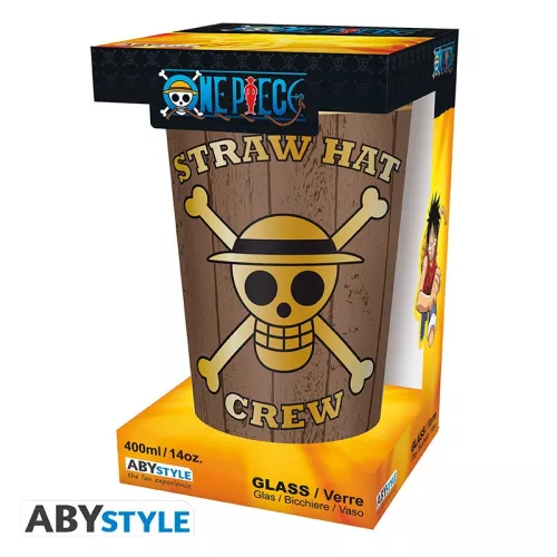 One Piece Becher 400ml Skulls Matt