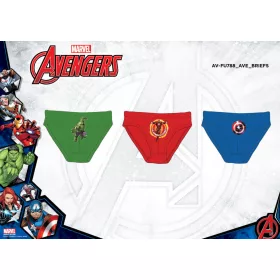Intimo da ragazzo in cotone 3 pezzi Avengers - 122-128