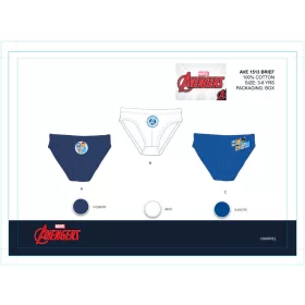 Intimo ragazzo Avengers - intimo in cotone 3 pezzi - 110-116