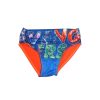 Avengers bath bottoms for boys - with Avengers lettering - orange - 128
