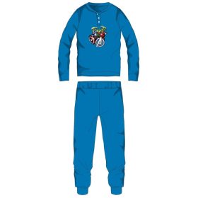   Pigiama invernale spesso per bambini Avengers - pigiama in flanella di cotone - azzurro - 98