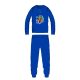 Avengers winter cotton children's pajamas - interlock pajamas - medium blue - 104